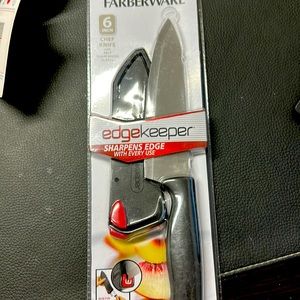 New in package, kitchen chef, knife